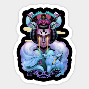 kitsune Sticker